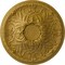 Ekena Millwork Tristan Ceiling Medallion (Fits Canopies up to 5 1/2"), Hand-Painted Pharaohs Gold, 26"OD x 3"P CM26TNPGS - alternate 1